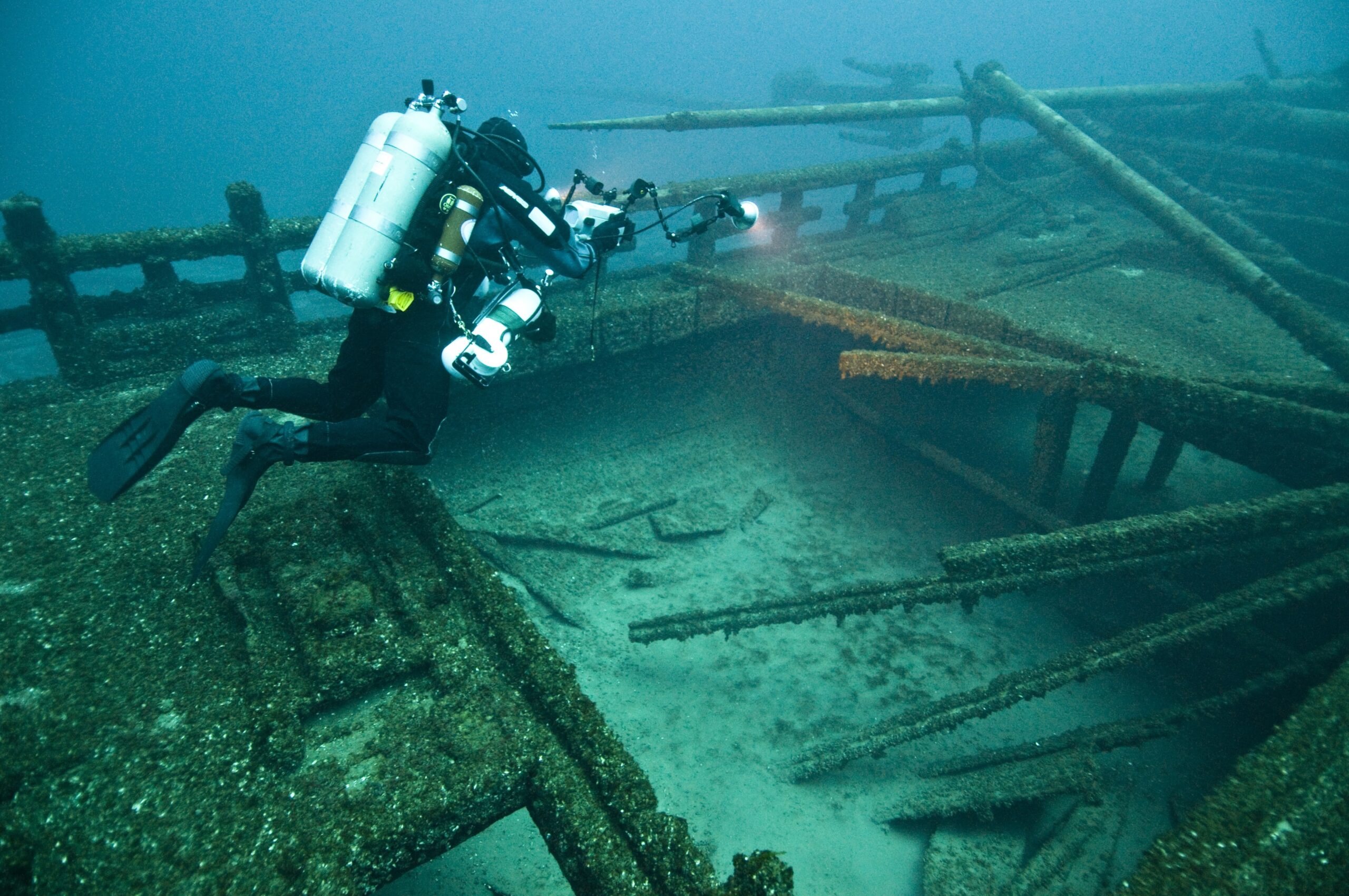 Bermuda Shipwreck at Seaberg Pontoon Rentals
